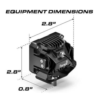 Feniex 4" Hi Lo Cube Light, view 3