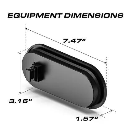 Feniex 6" Oval STTR, view 10