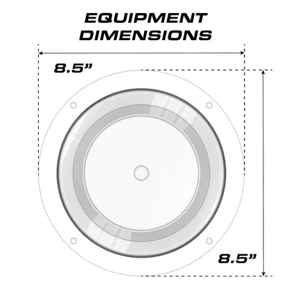 Feniex Dome 8.5" Interior Light, view 9